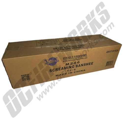 Wholesale Fireworks Screaming Banshee Rockets Case 12/6