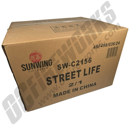 Wholesale Fireworks Street Life 163s Case 2/1