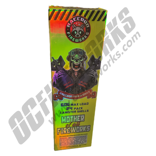Mother of All Fireworks 24pk Canister Shells