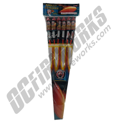 Apollo Program Rocket Assortment 6pk