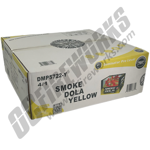Wholesale Fireworks Smoke Dola Yellow Case 4/1