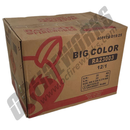 Wholesale Fireworks Big Color Case 12/1