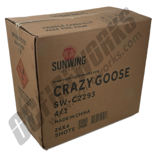 Wholesale Fireworks Crazy Goose Case 4/1