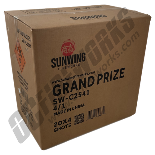 Wholesale Fireworks Grand Prize Case 4/1