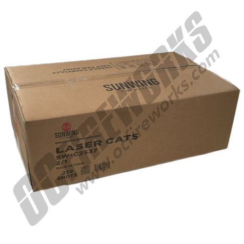 Wholesale Fireworks Laser Cats Case 2/1