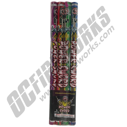 5 Shot Power Sword Candle