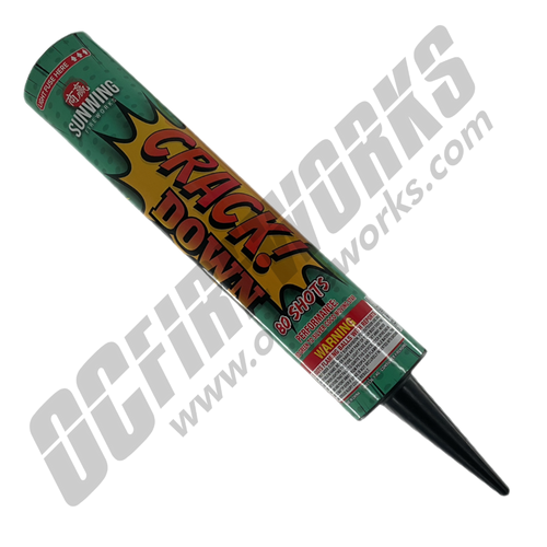Crack Down 78 Shot Roman Candle