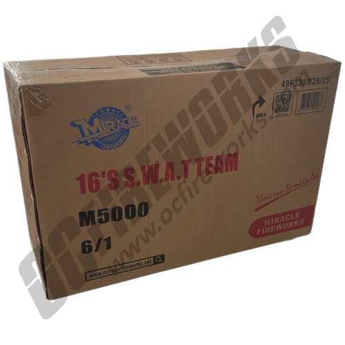 Wholesale Fireworks SWAT Team Case 6/1