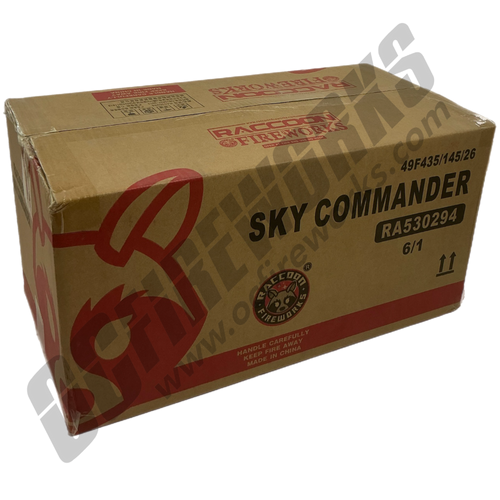 Wholesale Fireworks Sky Commander Case 6/1
