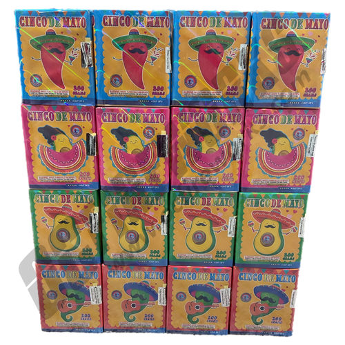 256 Shot Cinco de Mayo Assorted Case
