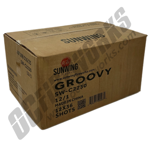 Wholesale Fireworks Groovy Case 12/1