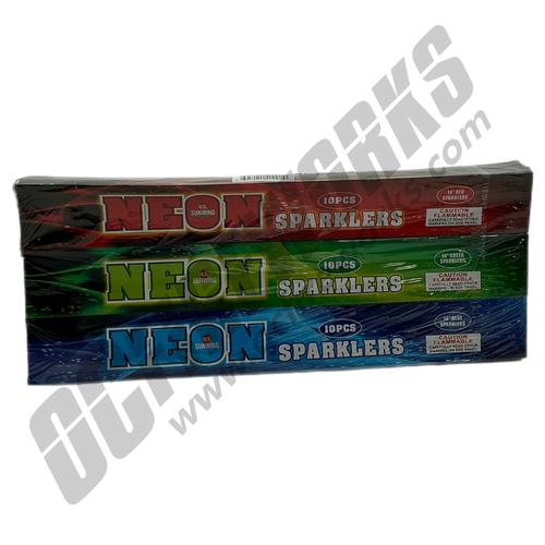 14 Inch Neon Sparklers RGB