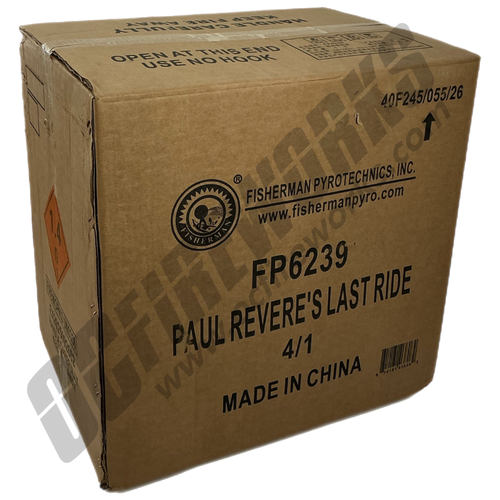 Wholesale Fireworks Paul Revere's Last Ride Case 4/1