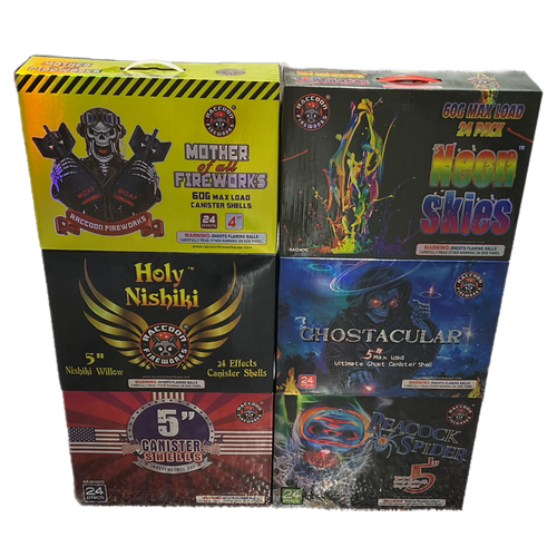 Shell Thunder 6 Pack Assortment