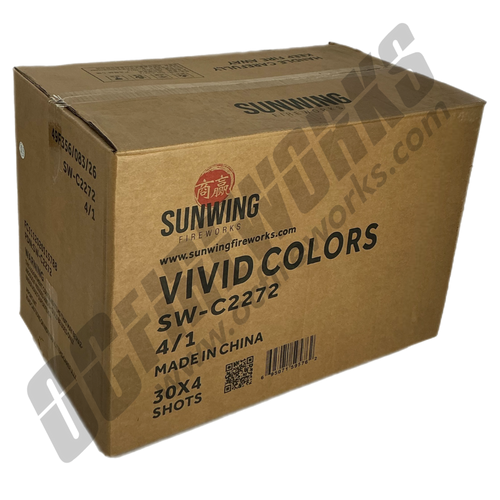 Wholesale Fireworks Vivid Colors Case 4/1