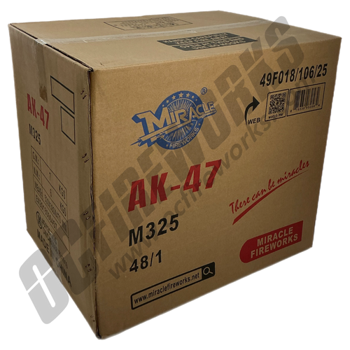 Wholesale Fireworks AK-47 Fountain Case 48/1