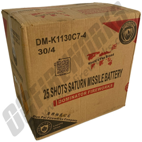 Wholesale Fireworks 25 Shot Saturn Missile 4-Pack Case 30/4 Wholesale Fireworks 25 Shot Saturn Missile 4-Pack Case 30/4