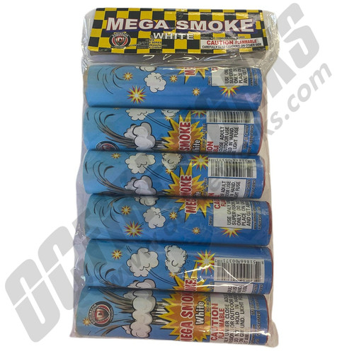 Mega Smoke White 6/Pk