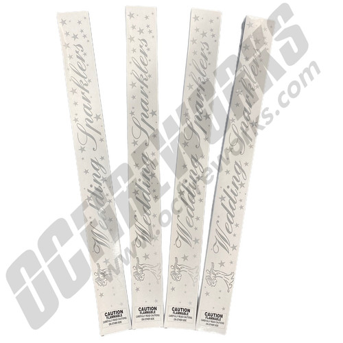 #20 Gold Wedding Sparklers (32pk)