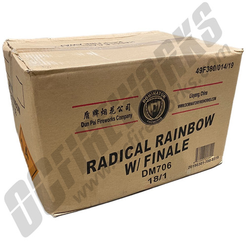 Wholesale Fireworks Radical Rainbow Fountain 18/1