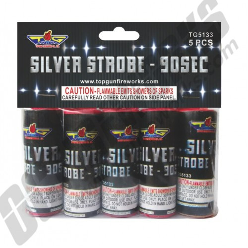 90 Second Silver Strobe 5pk