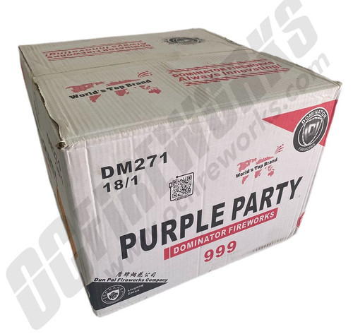 Wholesale Fireworks Purple Party Case 18/1 Wholesale Fireworks Purple Party Case 18/1