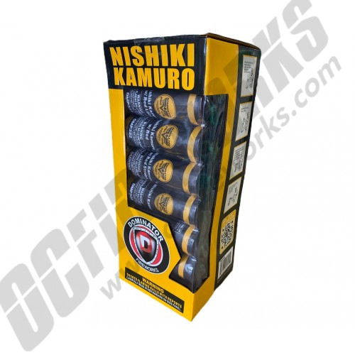 Nishiki Kamuro Willow 5" Canister Artillery 6pk Nishiki Kamuro Willow 5" Canister Artillery 6pk