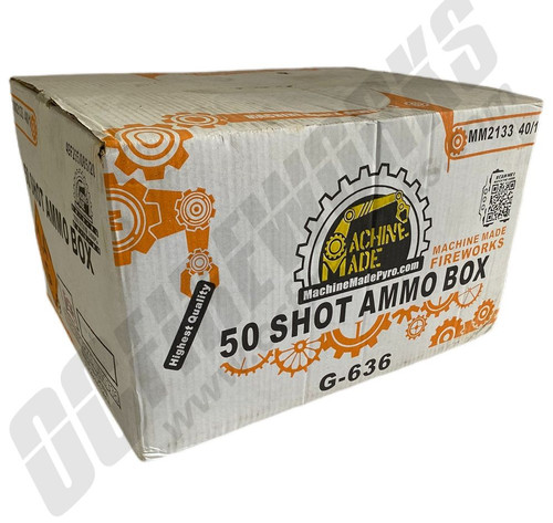 Wholesale Fireworks 50 Shot Ammo Box Case 40/1