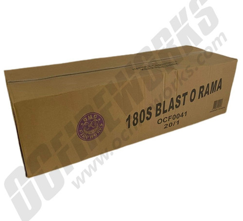Wholesale Fireworks 180 Shot Blast O Rama 20/1 Case Wholesale Fireworks 180 Shot Blast O Rama 20/1 Case