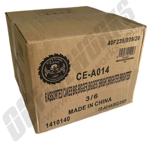 Wholesale Fireworks The Biggest, Baddest and Brightest Case 18/1 Wholesale Fireworks The Biggest, Baddest and Brightest Case 18/1