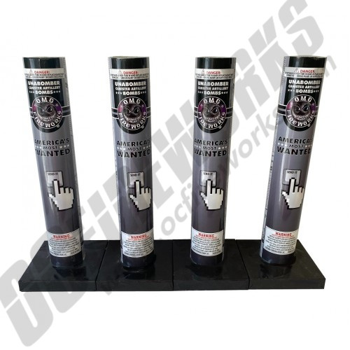 Unabomber Canister Artillery Bomb Shells 24ct Kit