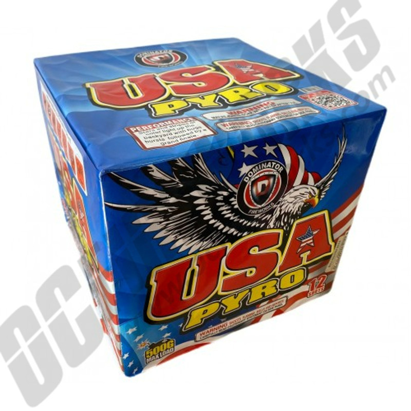 Wholesale Fireworks USA Pyro 8/1 Case
