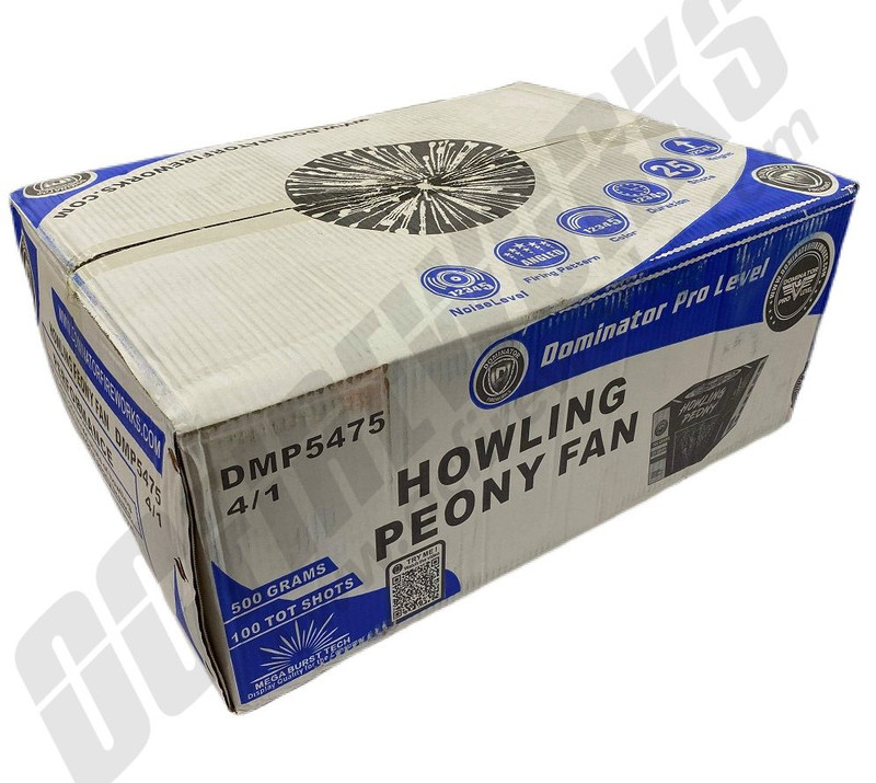 Wholesale Fireworks Howling Peony 4/1 Case