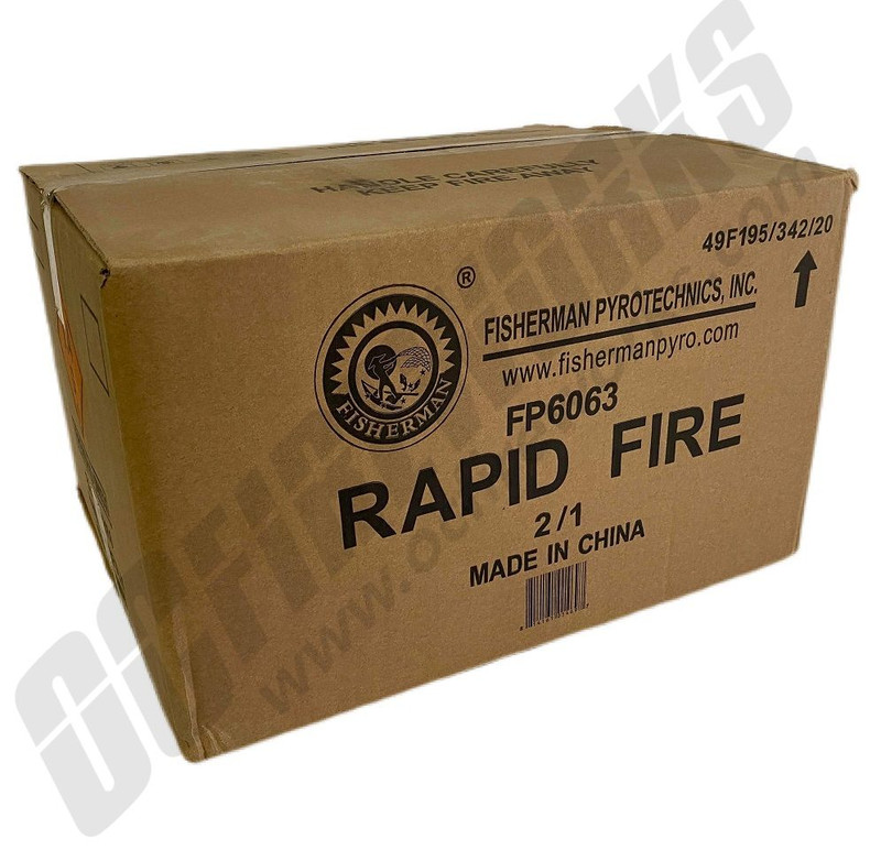 Wholesale Fireworks Rapid Fire 2/1 Case