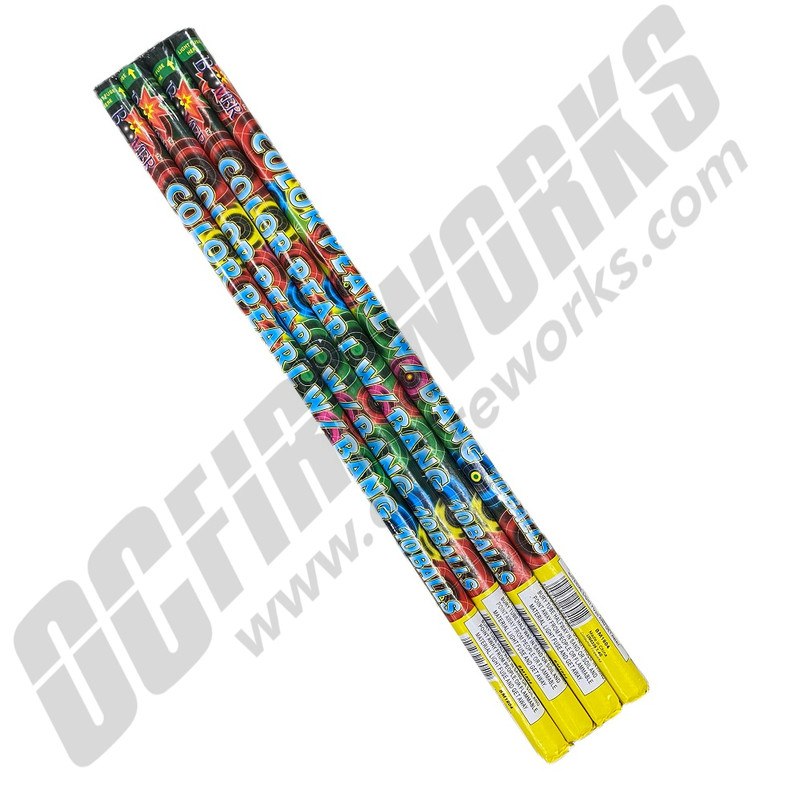 Cheap Fireworks Online | 10 Ball Color Pearl Roman Candle With