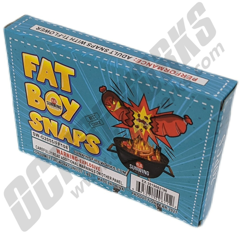 Fat Boy Canister Snaps Display Box 24/20