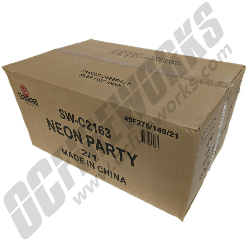 Wholesale Fireworks Neon Party Case 2/1