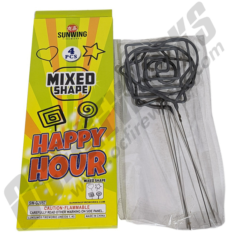Fireworks For Sale Near Me | Happy Hour Sparklers 4pk