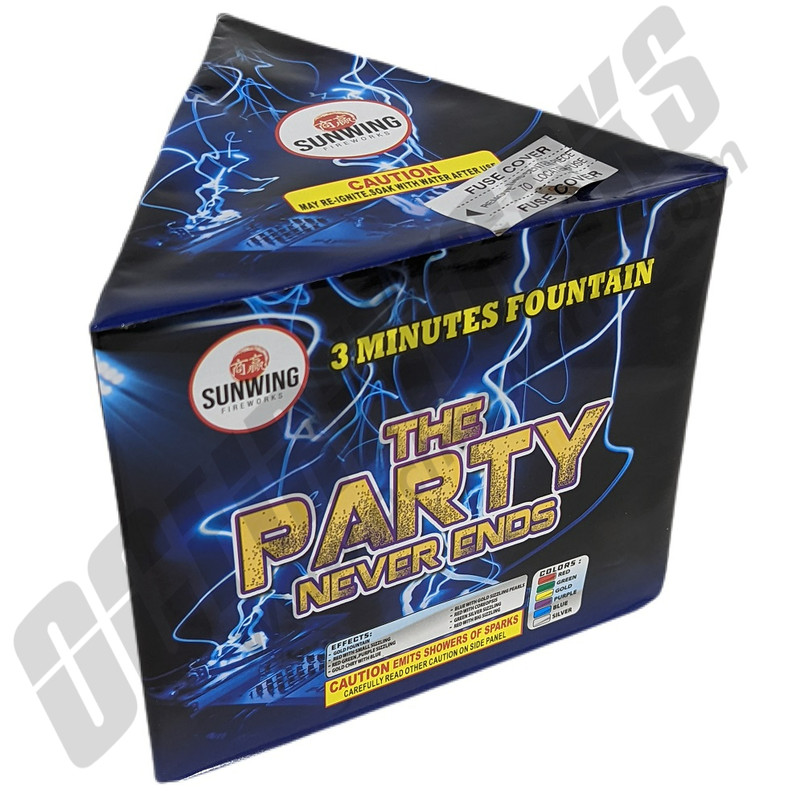 Wholesale Fireworks The Party Never Ends Case 20/1