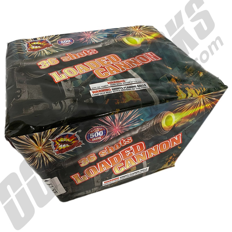 Wholesale Fireworks Loaded Cannon Case 2/1