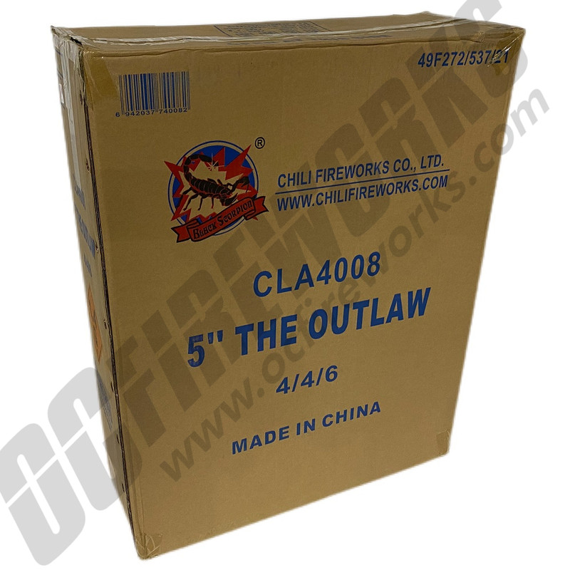 Cheap Fireworks Online | Wholesale The Outlaw 5 Inch Canister