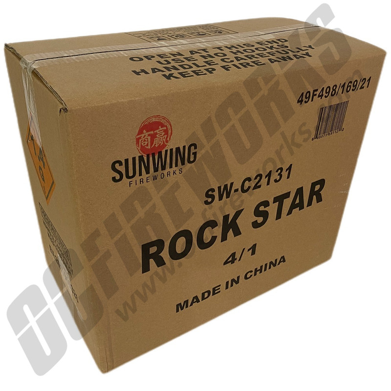 Wholesale Fireworks Rock Star Case 4/1