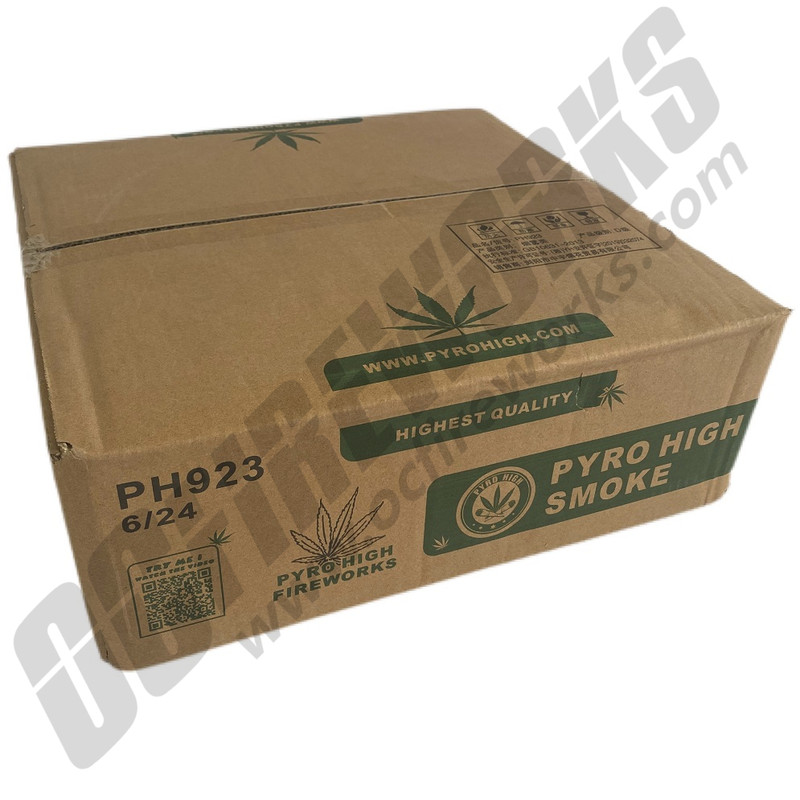 Wholesale Fireworks Pyro High Smoke Case 6/24