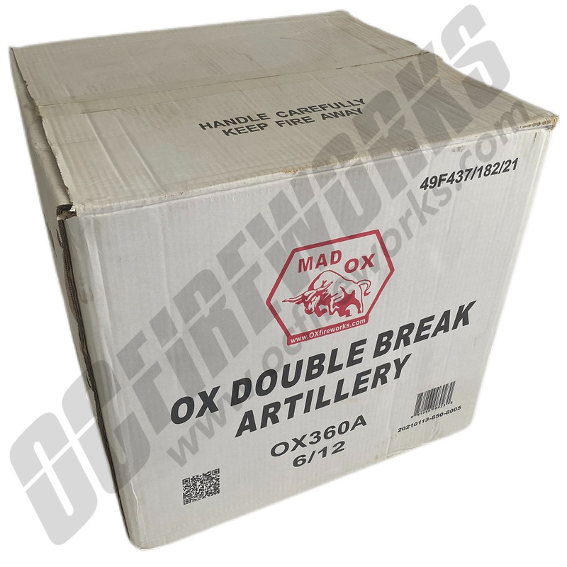 Wholesale Fireworks Mad Ox Double Breakers Case 6/12