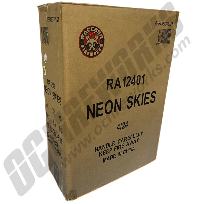 Cheap Fireworks Online | Wholesale Neon Skies XL Canister Shells