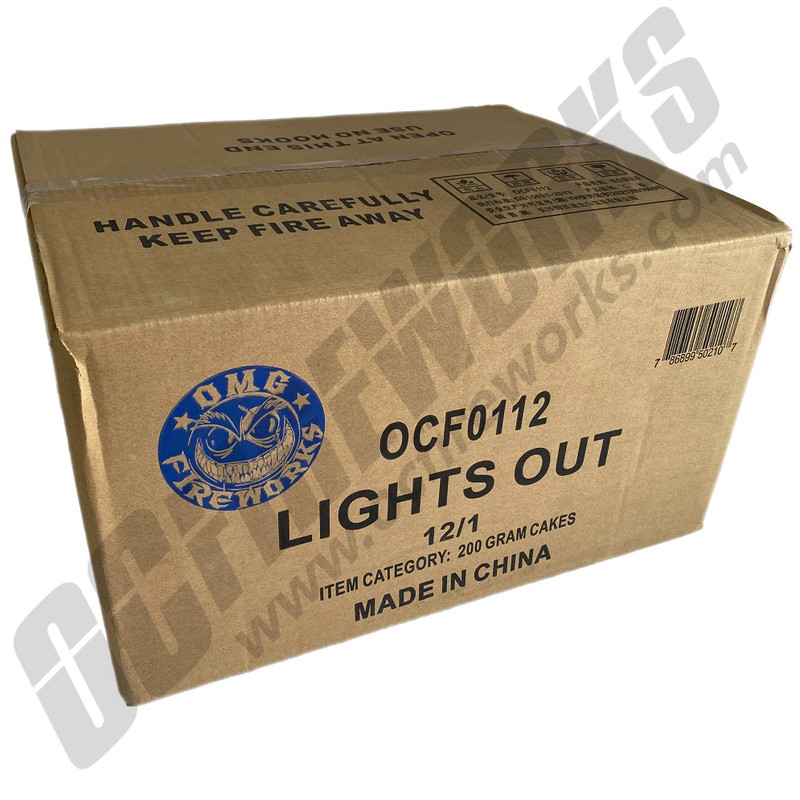Wholesale Fireworks Lights Out Case 12/1 Wholesale Fireworks Lights Out Case 12/1