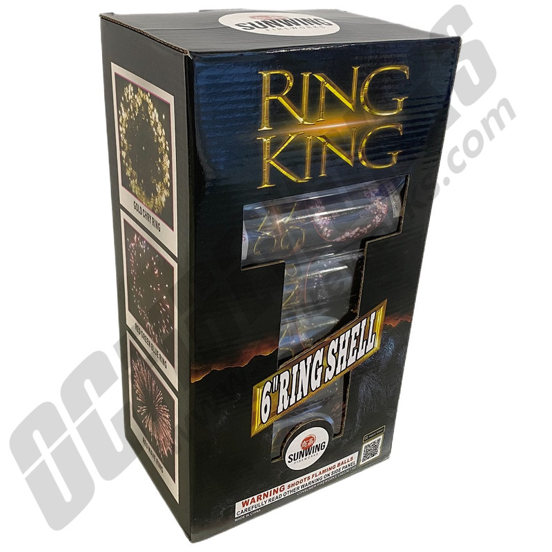 Ring King 6" Canister Shells 6pk