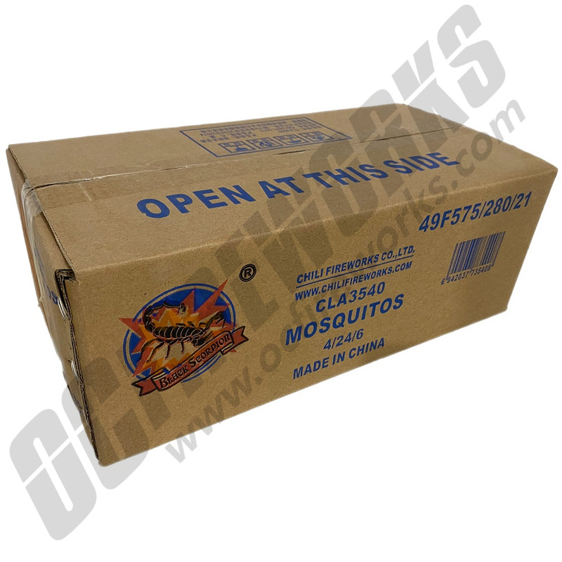 Cheap Fireworks Online | Wholesale Mosquitos Case 4/24/6 | OCFireworks