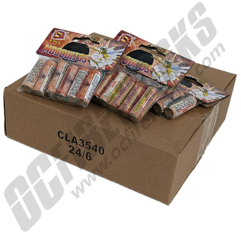 Cheap Fireworks Online | Wholesale Mosquitos Case 4/24/6 | OCFireworks