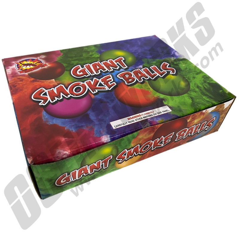 Cheap Fireworks Online | Wholesale Giant Smoke Balls Case 2/12